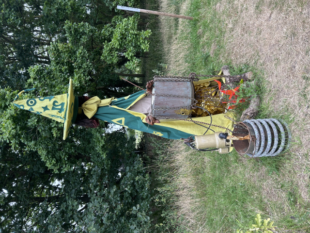 Oresum  Mixed media at Raveningham Sculpture Trail 2025