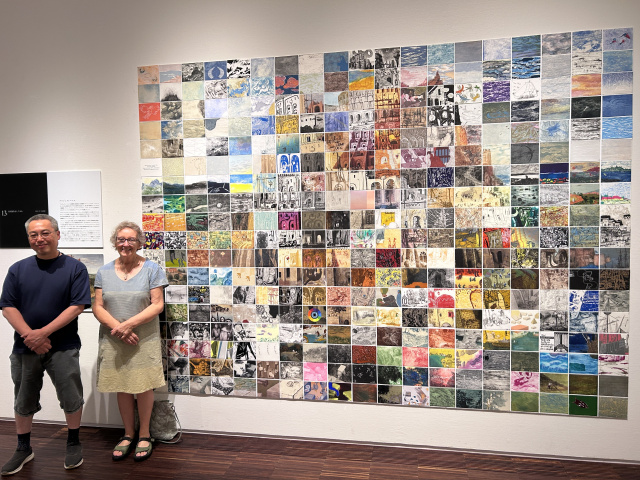 With Naoji Ishiayama, organiser of the Babel Project.