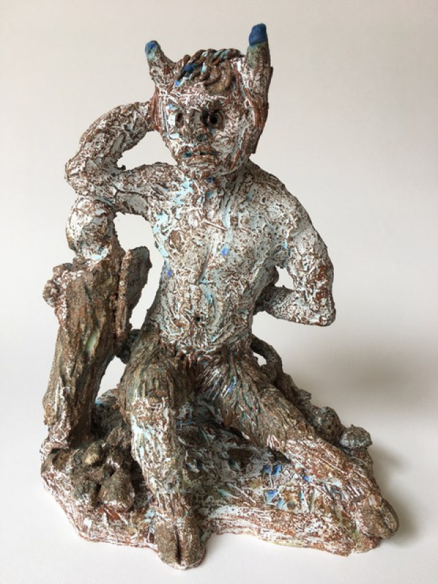 Satyr & Angel, Front