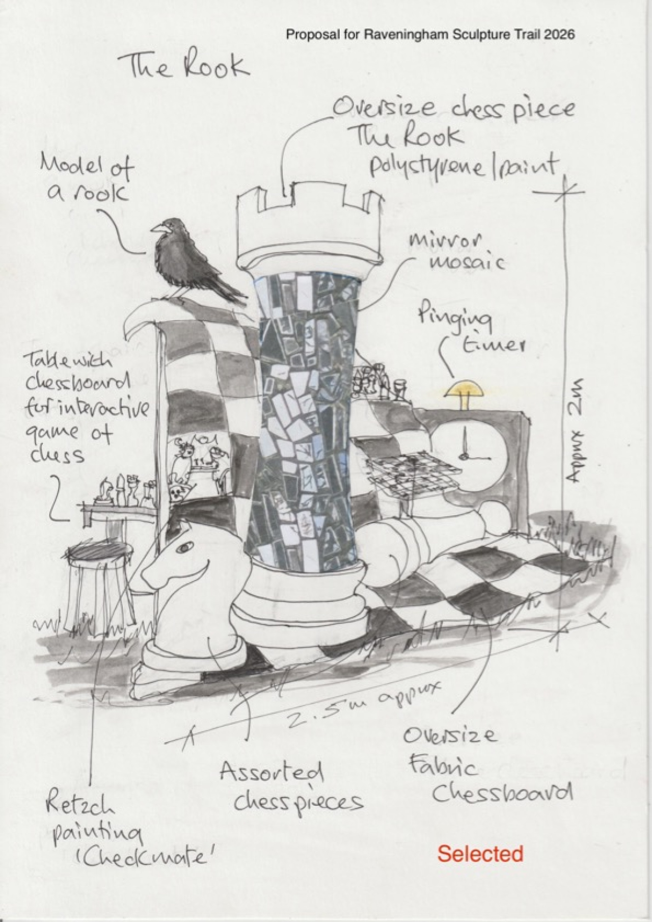 Proposal - sketch for The Rook